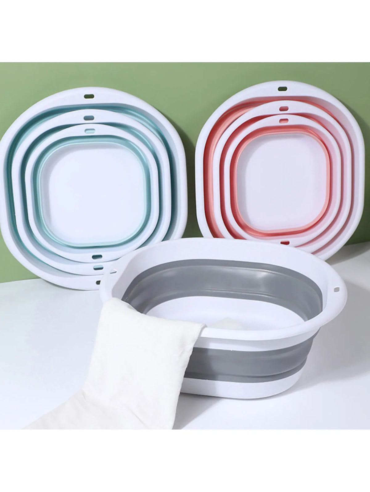 Foldable Space-Saving Sink Basin - Portable and Durable