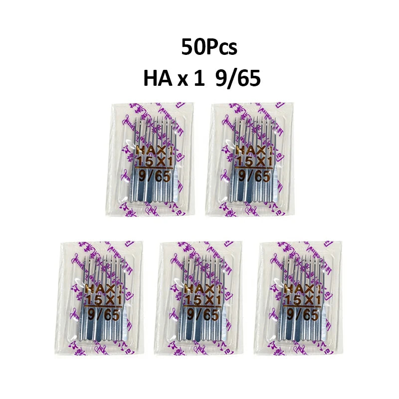 50 pieces of HA sewing machine needles in 9/65 size packaging