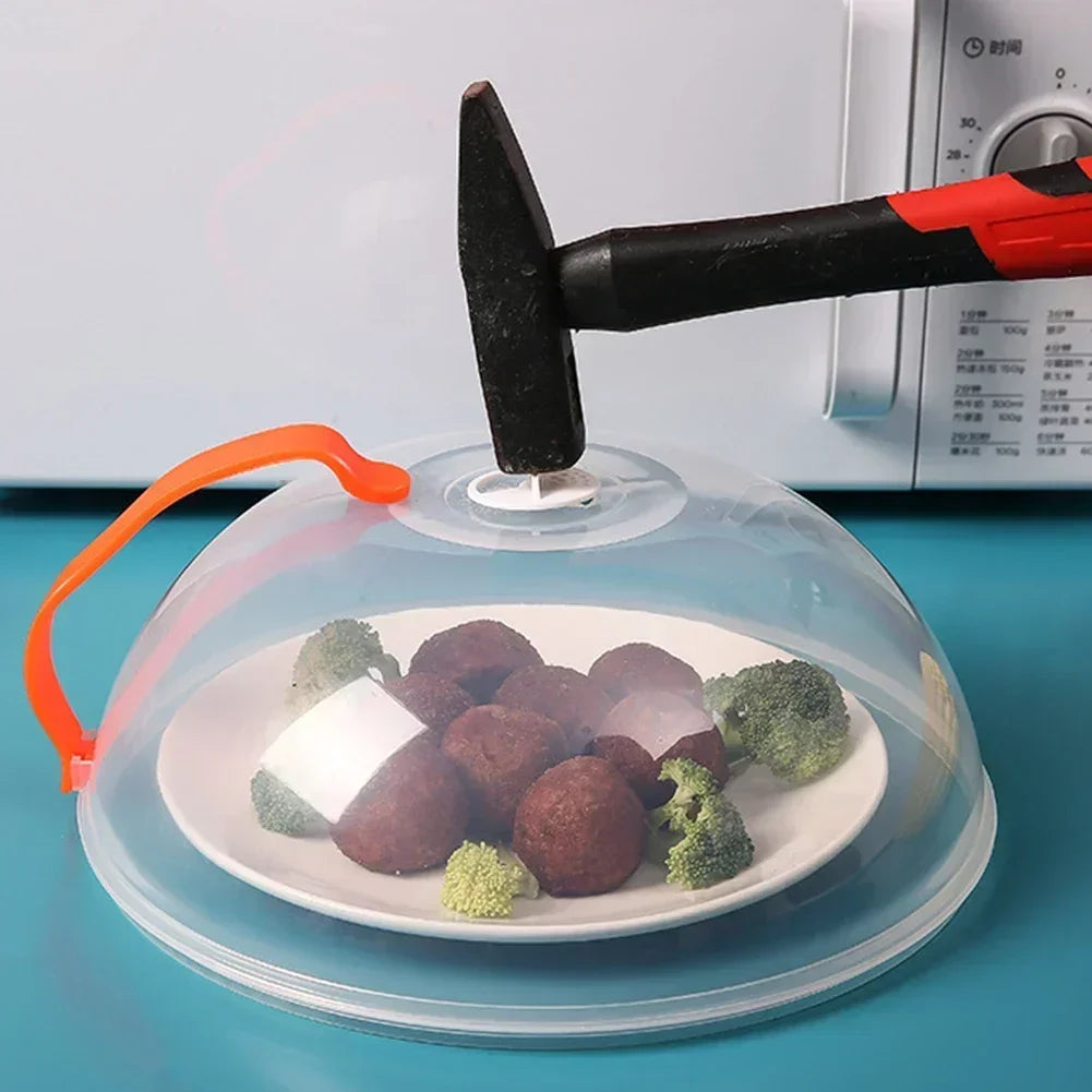 Microwave Splatter Guard with Steam Vent and Handle