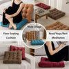 Tufted Floor Seating Pillow Cushion for Meditation and Relaxation