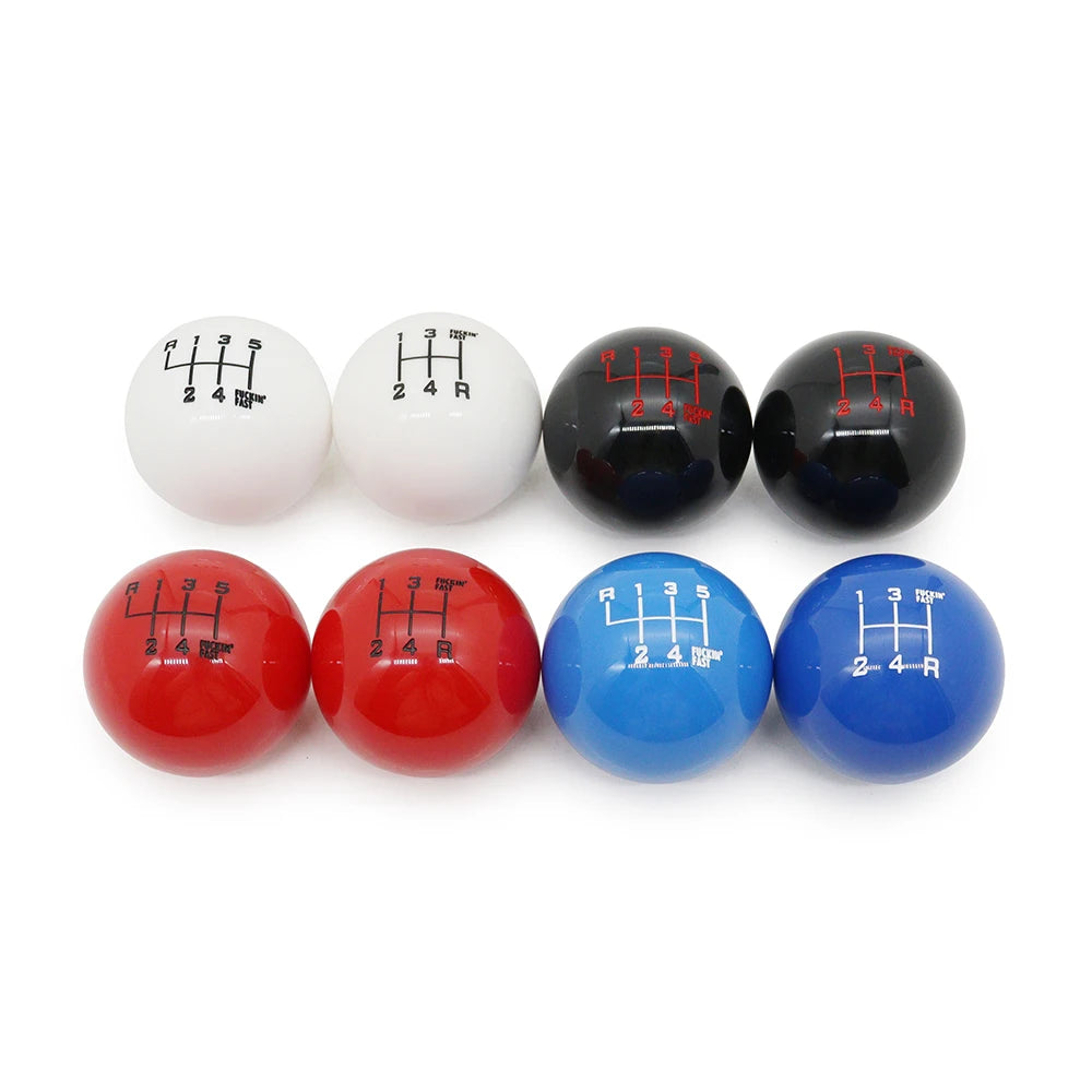 Acrylic Ball Gear Shift Knob with Universal Adapters