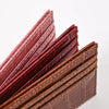 Slim PU Leather Card Holder Wallet