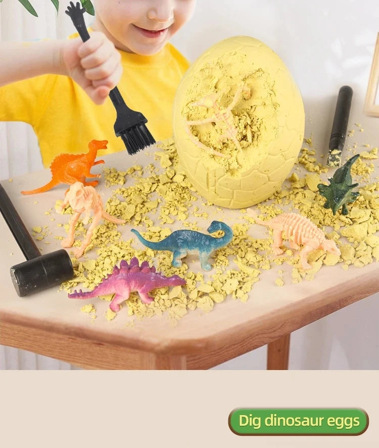 Dinosaur Fossil Dig Kit for Kids - Excavation Science Set