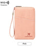 RFID Blocking Travel Passport Holder and Document Organizer