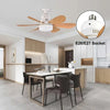 Drahtlose LED-Deckenventilator mit Fernbedienung und Dimmer