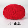 4-Ply Soft Cotton Blend Yarn for Knitting and Crochet