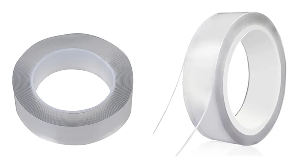 Reusable Nano Double-Sided Tape – Strong, Clear & Waterproof
