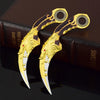 Blue Dragon Claw Folding Knife Model - 18cm Collectible Tactical Karambit