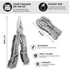 14-in-1 Folding Multi-Tool with Stainless Steel Pliers