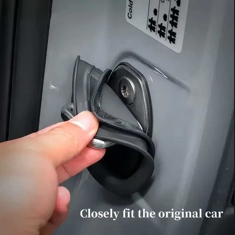 Thick Silicone Car Door Lock Protector Covers