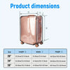 Transparent PVC Luggage Cover Set – Dustproof & Scratch-Resistant for 20–28 inch Suitcases