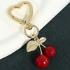 Cherry Blossom Heart Charm for Bags