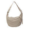 Lightweight Canvas Crossbody Bag with Adjustable Strap