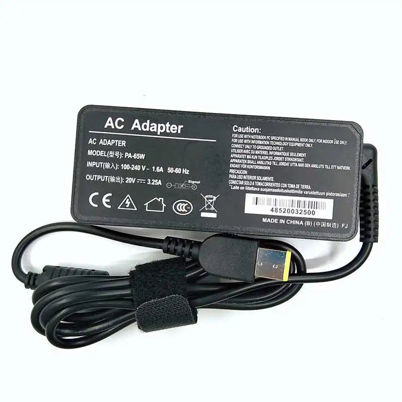 65W USB-C Laptop Charger for Lenovo ThinkPad