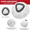 Replacement Mop Head and Brush Set for O-Cedar & Vileda EasyWring