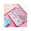 8-Piece Geometry Math Drawing Set with Compass & Ruler Kit
