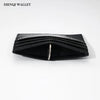 Slim Crocodile-Textured Cardholder Wallet