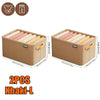 Foldable Non-Woven Fabric Closet Organizer Box