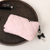 Quilted Bow Makeup Bag