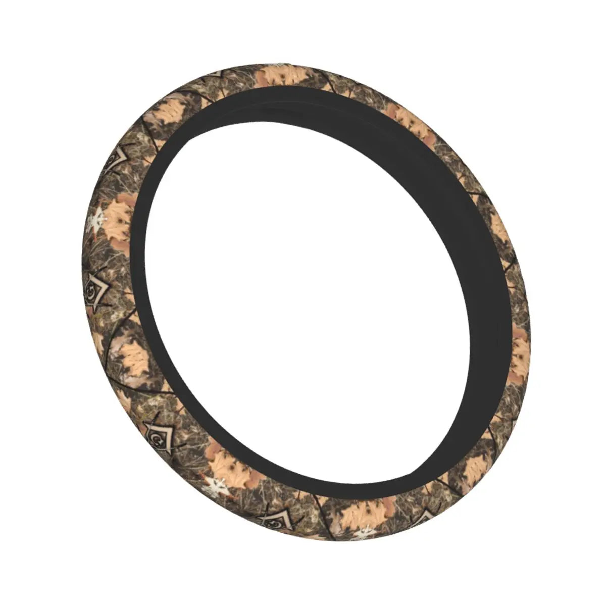 Tree Camouflage Elastic Steering Wheel Cover
