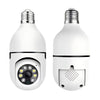 Bombilla Inteligente E27 con Cámara de Seguridad y Vista 360°