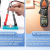 Digital Clamp Meter with Non-Contact Voltage Tester
