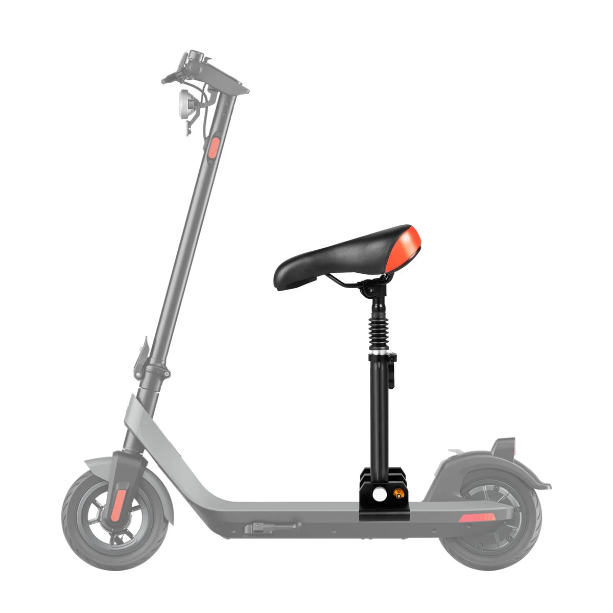 Comfortable Folding Seat for Electric Scooters with Adjustable Height