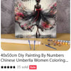 Adult Paint by Numbers Kit – African Women Portrait on Canvas