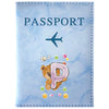 Classic Vintage Leather Passport Holder with Card Slots