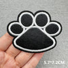 Black & White Racing Flag Embroidered Patches (Iron-On / Sew-On)