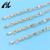 Symbolic Charm Bracelet with Elephant, Horseshoe & Evil Eye Pendants