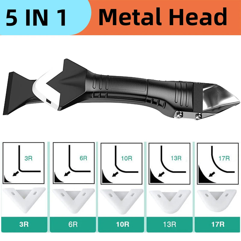9-Piece Silicone Sealant Removal & Finishing Tool Set