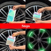 Reflective Car Wheel Decorative Stickers — 20 Pack