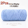 Elastic T-Shirt Yarn for Crochet and Knitting (2-Pack, 50m Each)