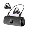 Open-Ear Bluetooth Earbuds with LED Display
