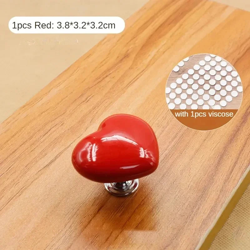 Heart-Shaped Toilet Flush Button