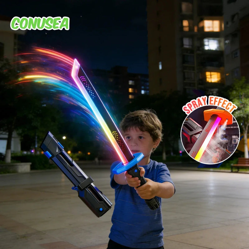 Multi-Color Spray Lightsaber Toy