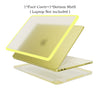 Slim Snap-On Hard Shell Case for MacBook Neo 13 with Cooling Vents