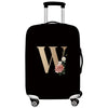 Gold Letter Series Elastic Luggage Cover