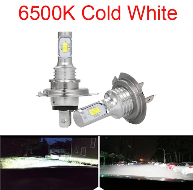 High-Performance LED Headlight Bulbs - Pair