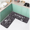 Non-Slip Absorbent Kitchen and Bathroom Floor Mat