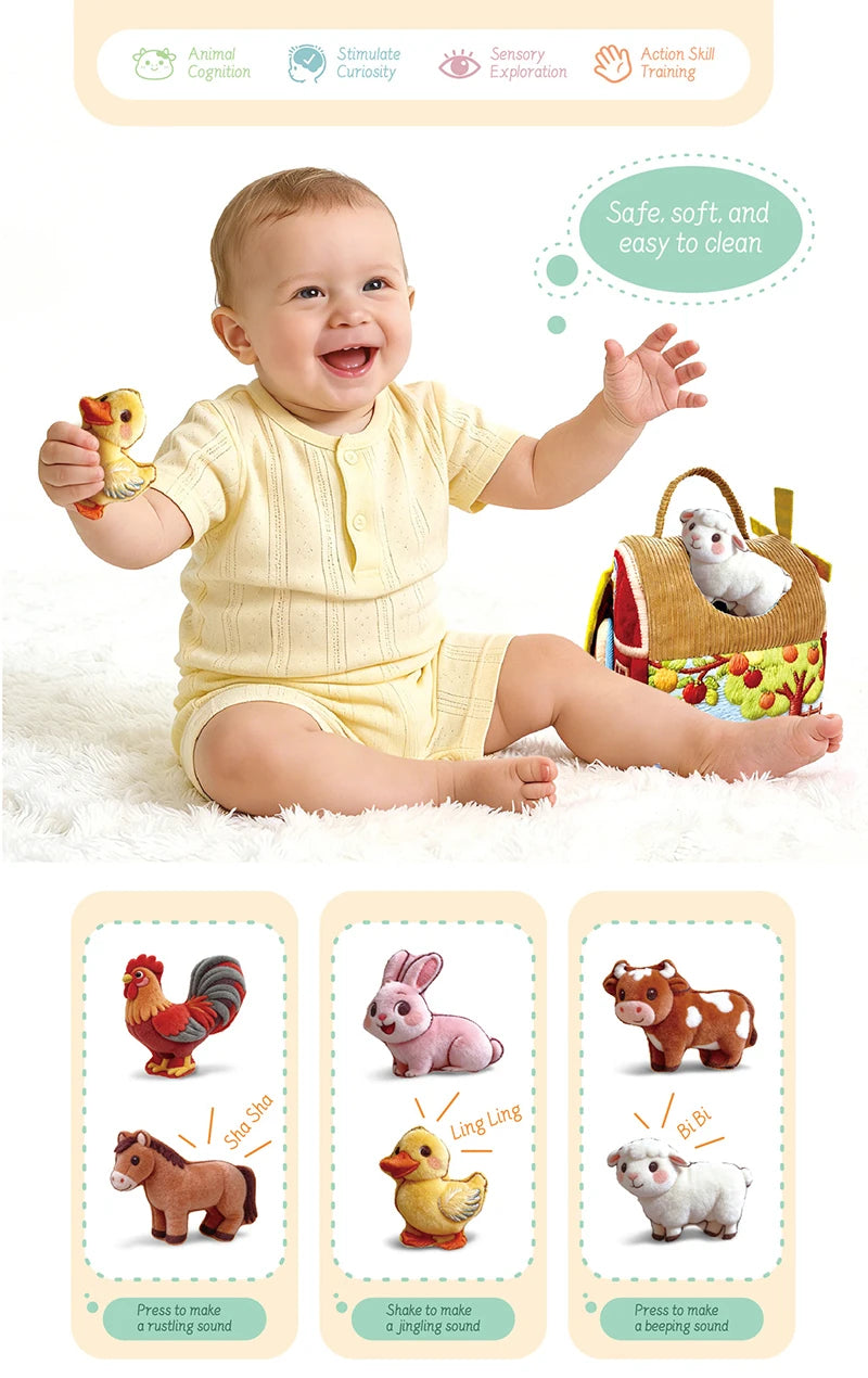 Montessori Carrot Pluck & Sort Sensory Toy Set