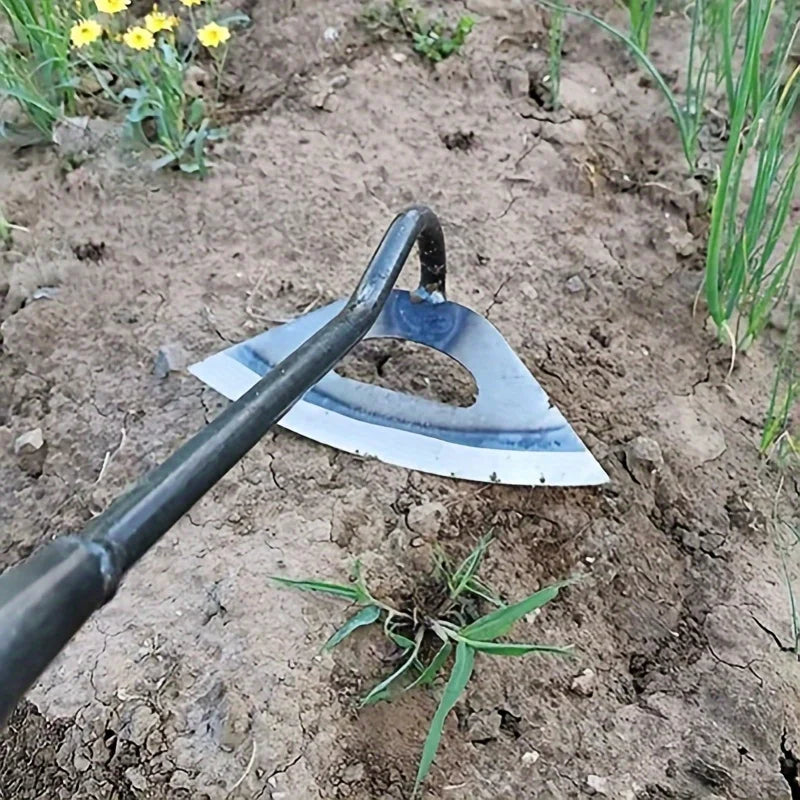 Heavy-Duty Steel Garden Hoe
