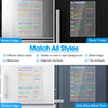 Clear Acrylic Magnetic Meal Planner Board