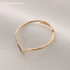 Bague d'orteil en argent sterling ajustable