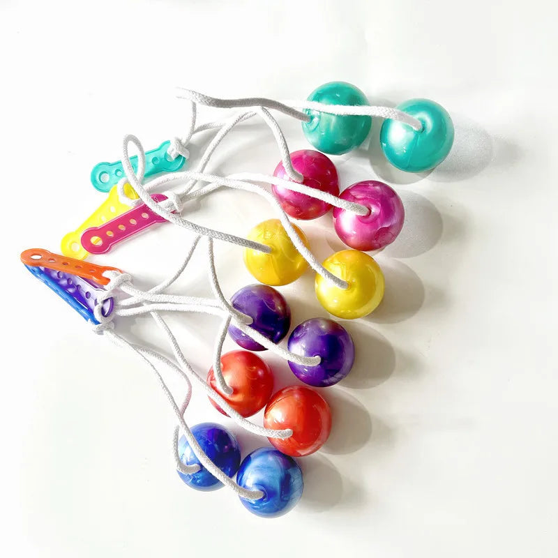 Click-Clack Fidget Balls on a String
