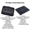 Adjustable RGB Laptop Cooling Pad with Dual Fans and Phone Holder