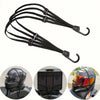Heavy-Duty Motorcycle Luggage Strap with Elastic Helmet Net