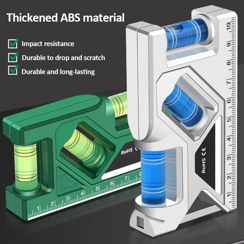 Magnetic Pocket Level Gauge with 3-Axis Precision