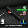 Rechargeable LED Flashlight with Digital Display
